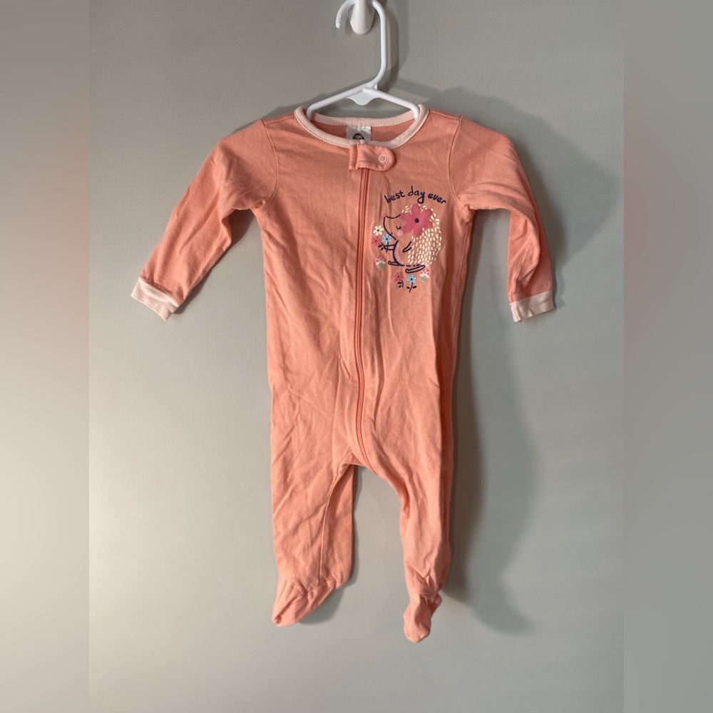 Gerber Peach Footed Onesie